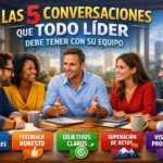 Las 5 conversaciones que todo líder debe tener con su equipo