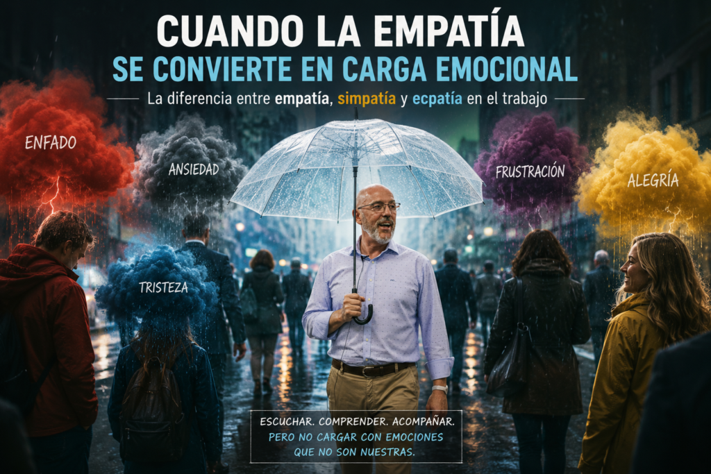 Cuando la empatía se convierte en carga emocional